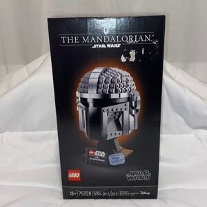 The Mandalorian Lego helmet brand new in box